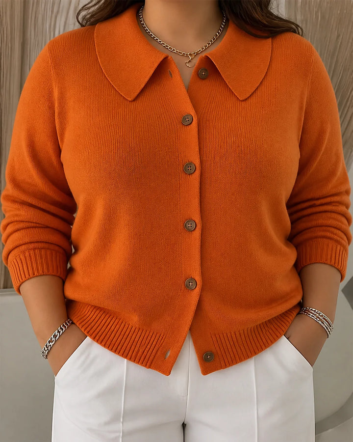 Vespera | Button Collar Cardigan