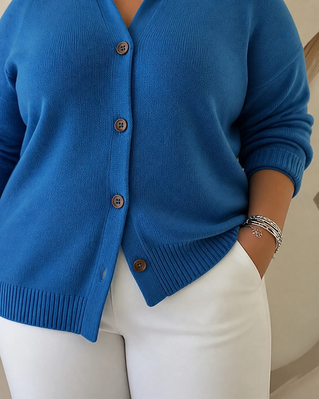 Vespera | Button Collar Cardigan