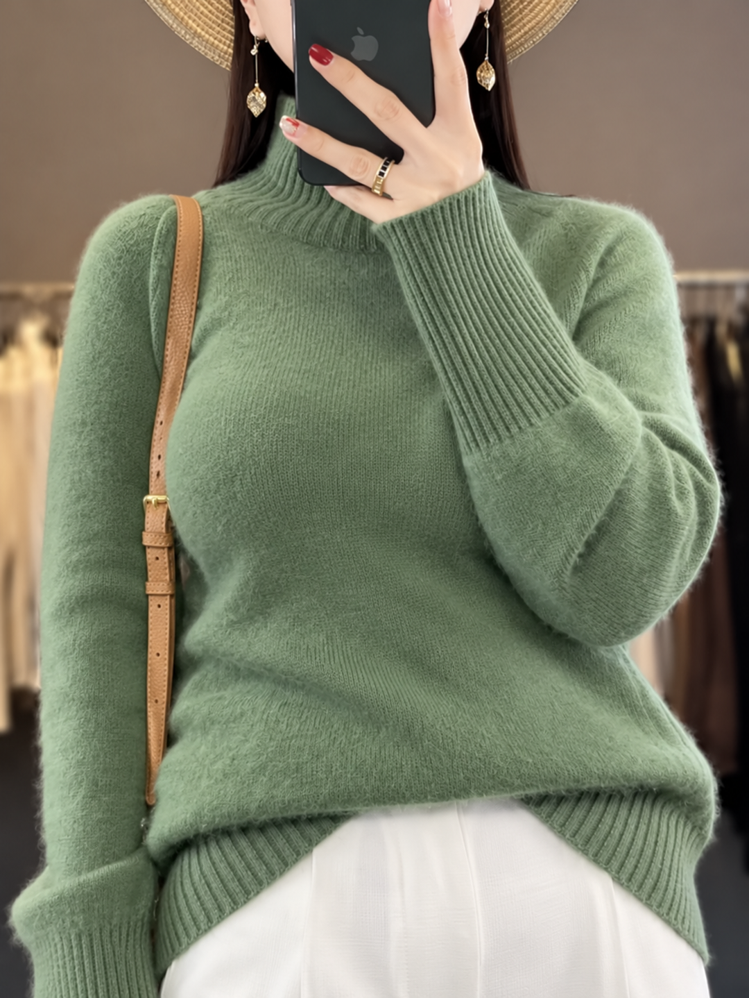 Patricia | Cashmere Turtleneck Sweater