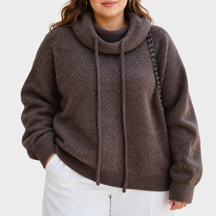 Margaret | Cowl Neck Cashmere Sweater