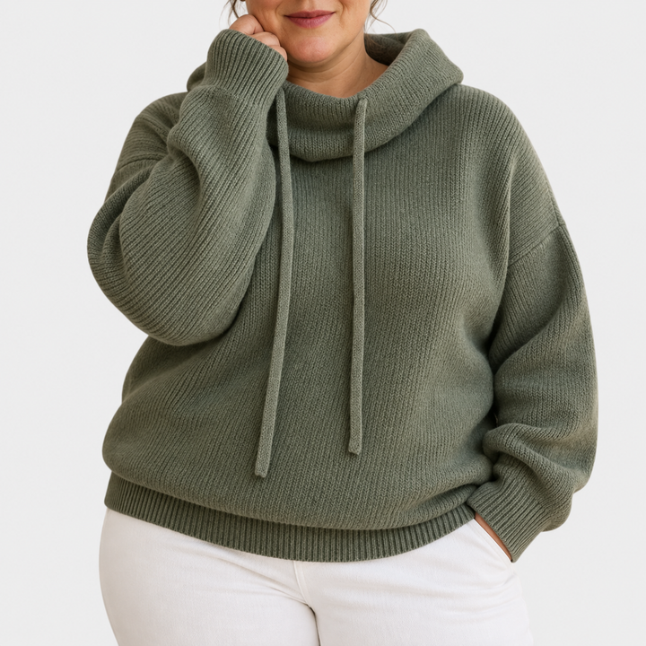 Margaret | Cowl Neck Cashmere Sweater