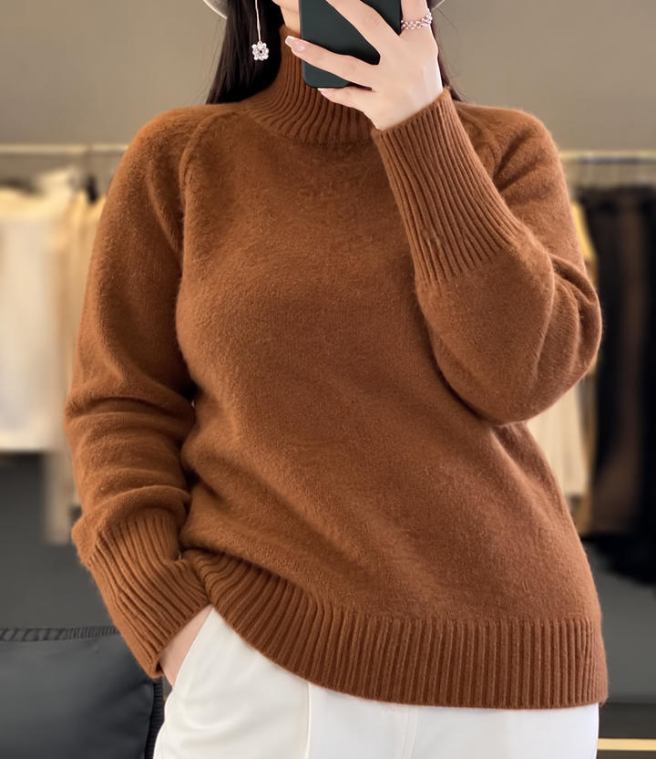 Patricia | Cashmere Turtleneck Sweater