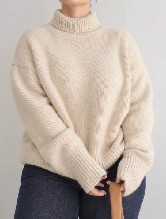 Mary | Cashmere Turtleneck Sweater