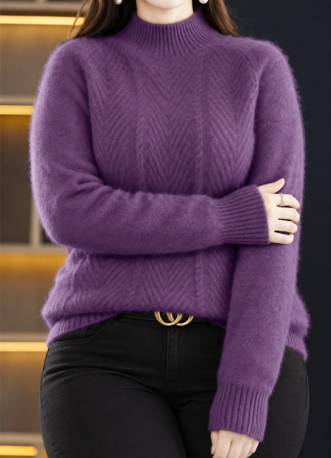 Nancy | Cashmere Cable Knit Sweater