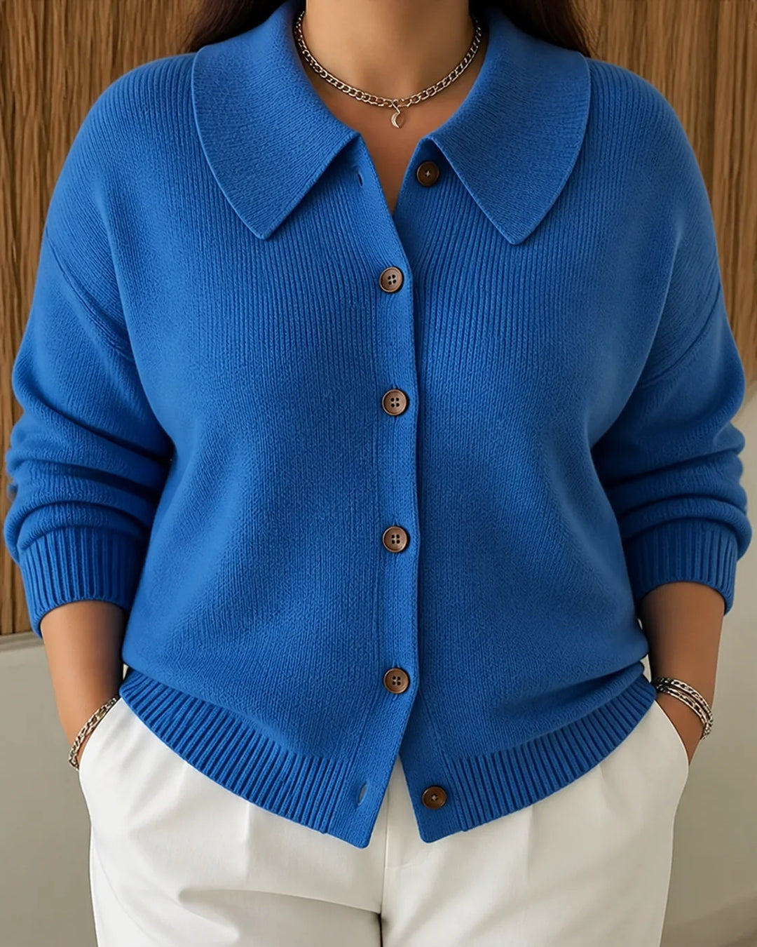 Vespera | Button Collar Cardigan