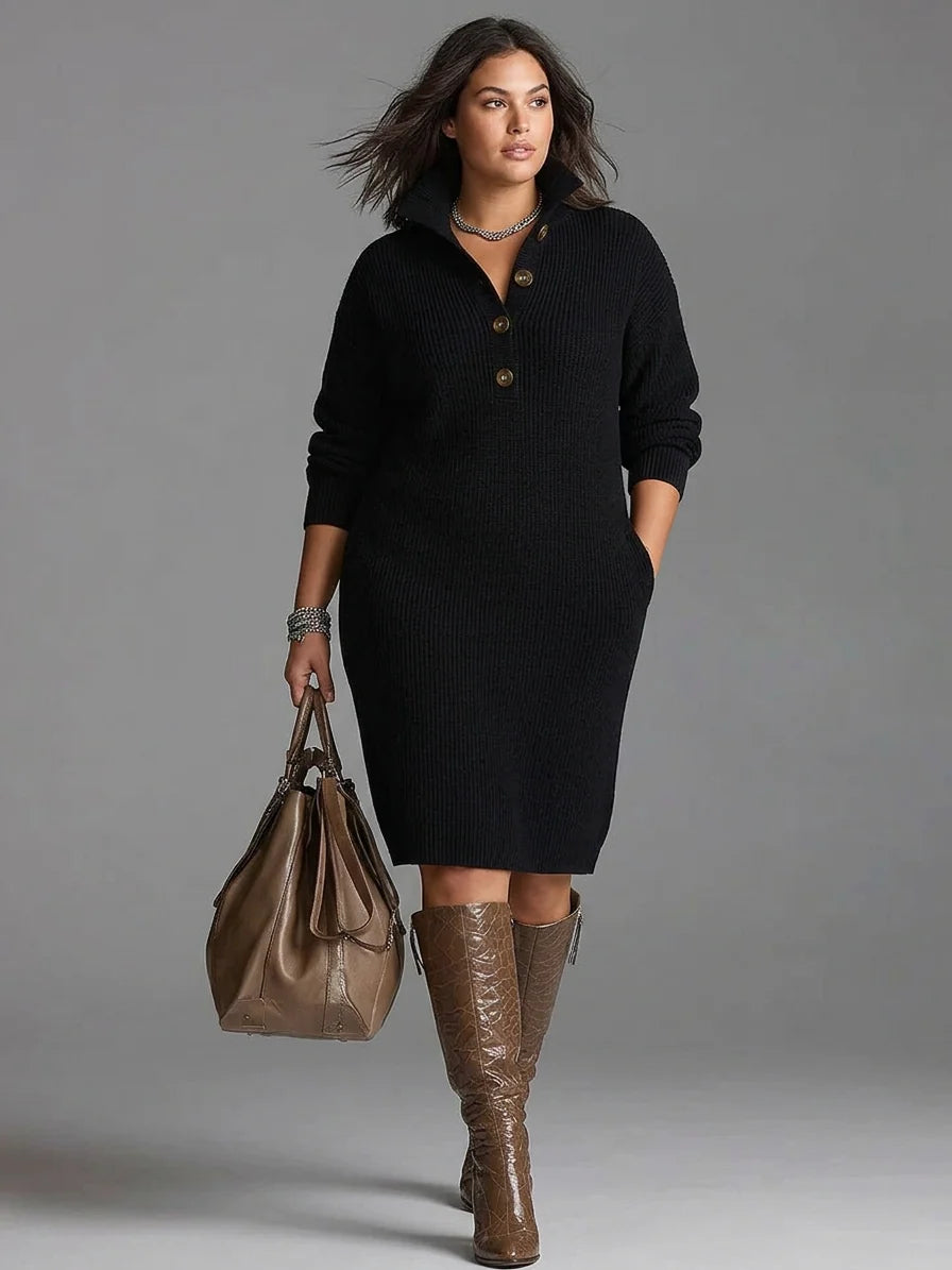 Janice | Elegant Sweater Dress