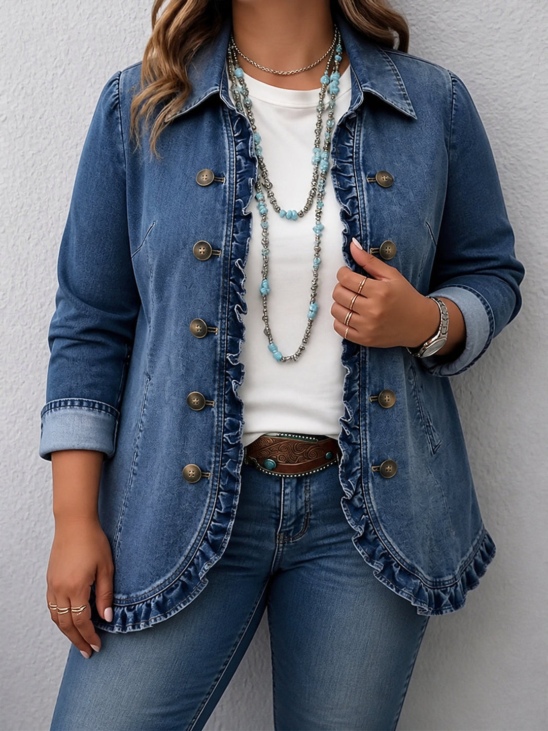 Ruffelle | Ruffled Jacket